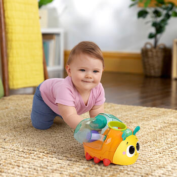 BRIGHT STARTS interaktīvā rotaļlieta Spin 'n' Chase Bug Ball Popper, 17632