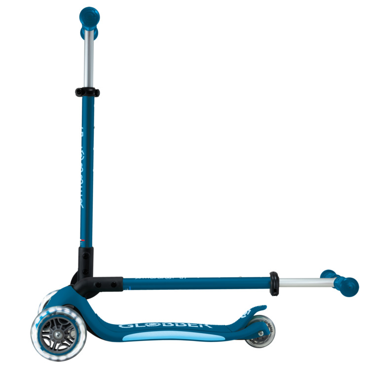 GLOBBER skrejritenis Elite Lights, zils, 439-601-3
