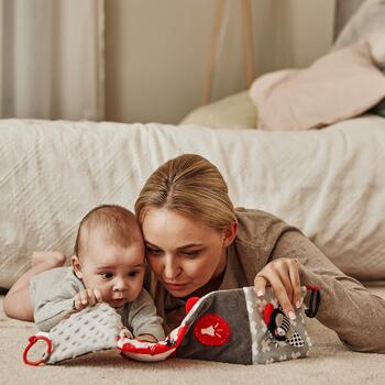 Canpol babies grāmata-rotaļlieta Soft Contrast SENSORY TOYS 68/081