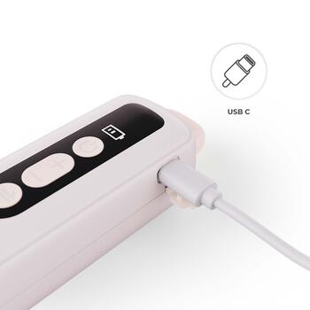 KINDERKRAFT pārnēsājamais dubultais elektriskais krūts sūknis GENTLEFLOW, pink, KEGEFL00PNK0000