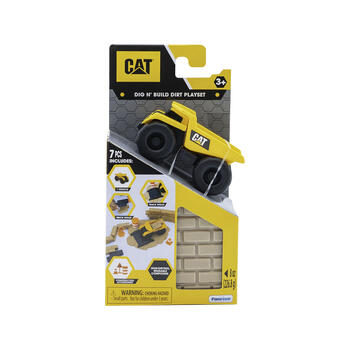 CAT spēļu komplekts Dig N' Build Playset, asort., 83420