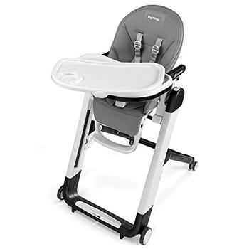 PEG PEREGO krēsliņš augsts Follow me Siesta Ice