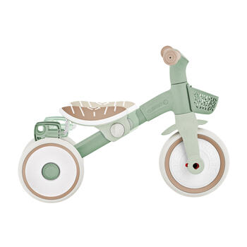 GLOBBER mācību trīsritenis Learning Trike 2in1 Plus, pistāciju, 737-109