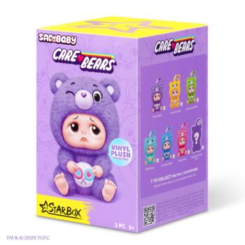 SAD BABY ratslēgu piekariņš Care Bears, sortiments., 17903UQ1