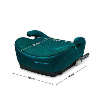 KINDERKRAFT autosēdeklis I-BOOST 2 PRO, zaļš, KCIBOO02GREPR00