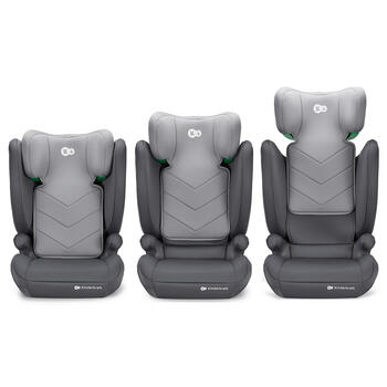 KINDERKRAFT autokrēsls I-SPARK 2 PLUS I-SIZE, 100-150 cm., Grey, KCISPA02GRYPL00