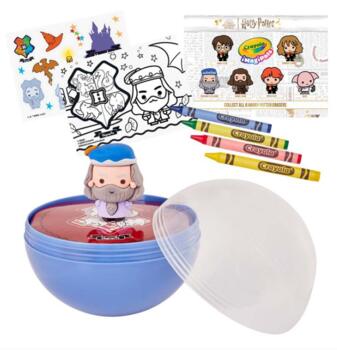 CRAYOLA radošais komplekts Imagipals 4-in-1 aktivitāšu pārsteiguma bumba Harijs Poters, 35098
