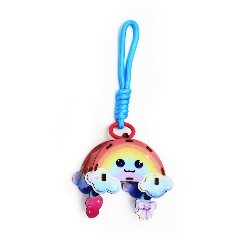 MAKEBUG 3D papīra puzle Varavīksne, MB-D-0065