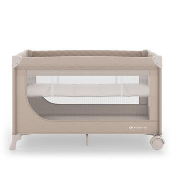 KINDERKRAFT gultiņa-manēža LEODY UP, Beige, KCLEODUPBEG0000