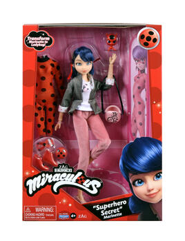 MIRACULOUS lelle ar aksesuāriem SUPER SECRET MARINETTE W/ LADYBUG OUTFIT, 50355