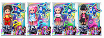 K-POP DIVA SQUAD Junior Idols lelle, 12 cm, sortiments., 81159