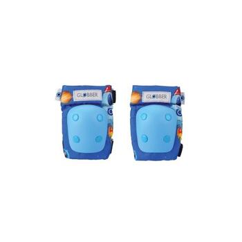 GLOBBER ceļu/elkoņu sarg blue Rocket, 529-002
