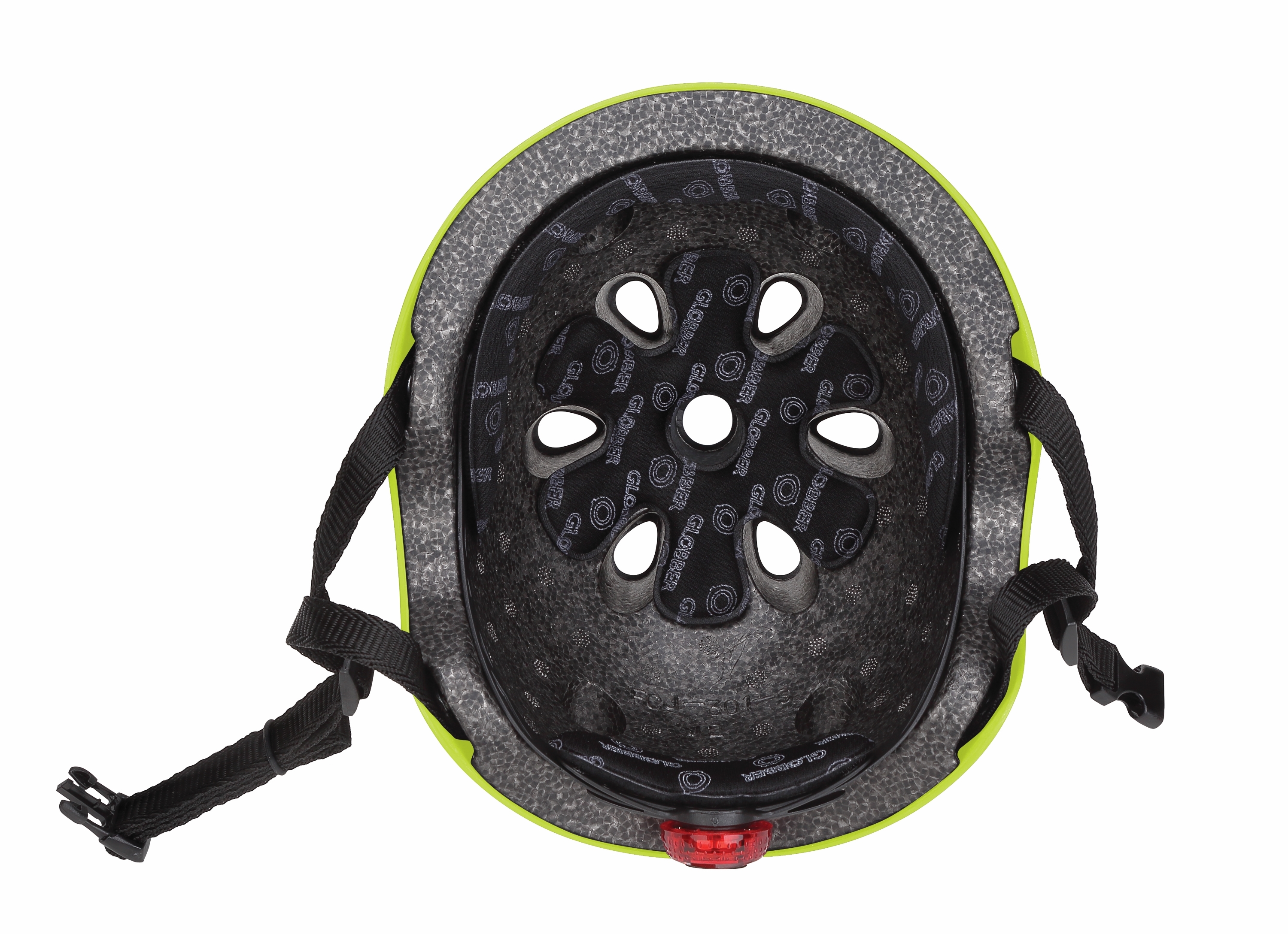 GLOBBER ķivere Primo Lights, XS/S ( 48-53CM ), lime green, 505-106