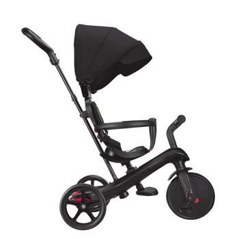 GLOBBER trīsritenis Explorer Trike 4in1, melns, 634-120