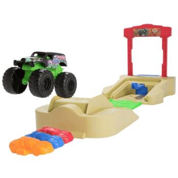 MONSTER JAM transportlīdzekļu komplekts 1:72 Plastic Truck, assort., 6071189