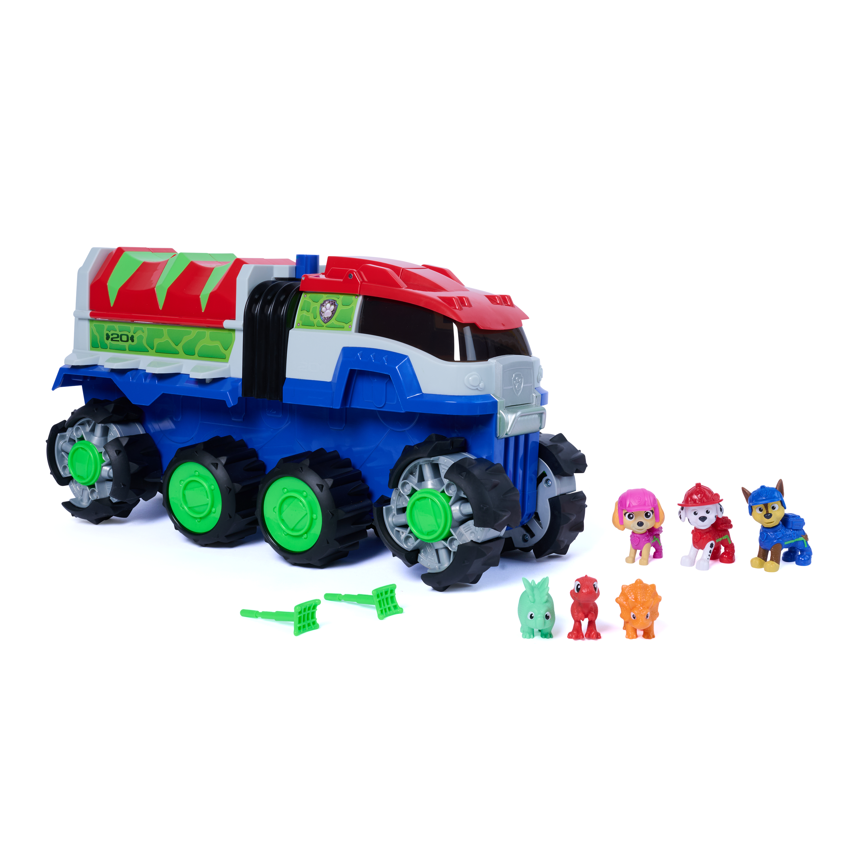 PAW PATROL rotaļu komplekts Ultimate Dino Hauler, 6076613