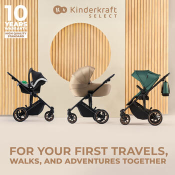 KINDERKRAFT ratiņi 3in1 PRIME 2 3IN1 MINK PRO SHADOW GREY, KSPRIM02GRY300I