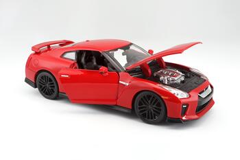 BBURAGO 1:24 automodelis Nissan GT-R, 18-21082 RD