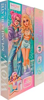 WOW GENERATION radošais komplekts Splash & Create! Outfit Creative Set, WOW00085