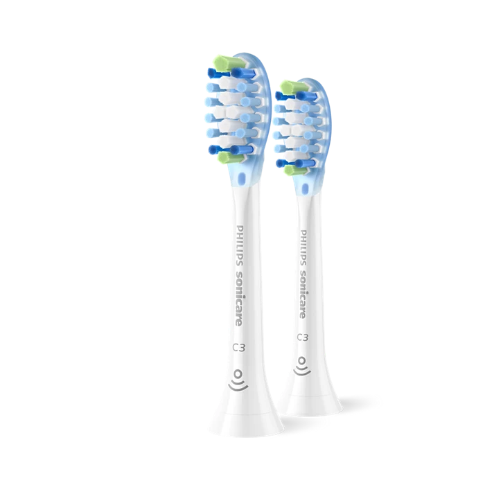 Sonicare C3 Premium Plaque Defence zobu birstes uzgalis (2gab) balts (HX9042/87)