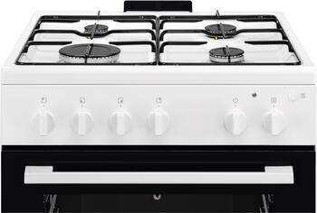 Electrolux gāzes plīts ar gāzes cepeškrāsni, 60cm (LKG604012W)