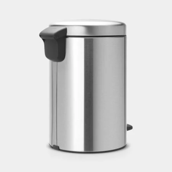 BRABANTIA atkritumu tvertne ar pedāli NewIcon, 12 l, Matt Steel (113604)