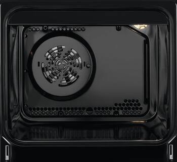 Electrolux gāzes plīts ar elektrisko cepeškrāsni SteamBake, nerūsoša tērauda, 50cm (LKK560228X)