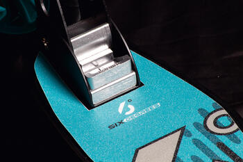Six Degrees Scooter skrejritenis 230 mm un 215 mm, tirkīza (AU 514)