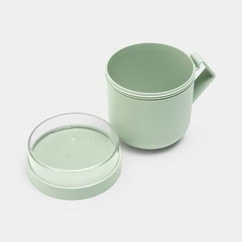 BRABANTIA Make & Take zupas kārba, 0.6L, jade green (203862)