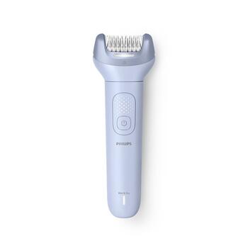 PHILIPS 8000 sērijas epilators mitrai un sausai epilēšanai (3 piederumi), zils (BRE708/00)