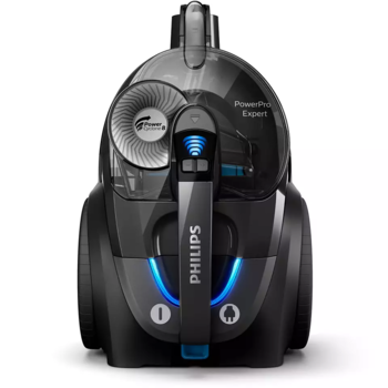 PHILIPS PowerPro Expert Bagless bezmaisa putekļsūcējs, (melns) (FC9747/09)