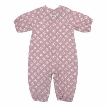 Lodger Jumper Tribe Muslin mazuļu rāpulis bez pēdiņām, Rose, 68 cm (JP 107_68)