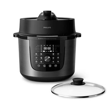 PHILIPS 3000. sērijas daudzfunkcionālais katls ar vāku, 8l (HD2823/80)