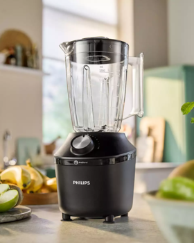 PHILIPS blenderis, 2 l, 600 W, melns (HR2291/01)
