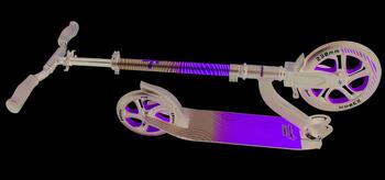 Muuwmi Aluminium Scooter PRO skrejritenis 230 mm, zaļš (AU 467)