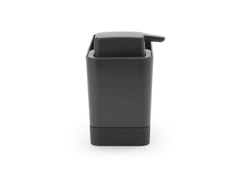 BRABANTIA virtuves piederumu organizators + ziepju dozators, Dark Grey (302602)