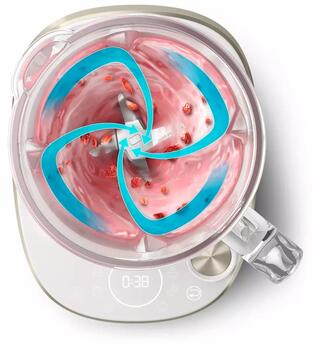 PHILIPS Daily Collection blenderis, 1500W, balts (HR3760/01)