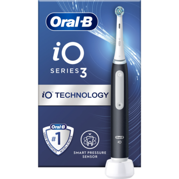BRAUN iO3 el.zobu birste , melna (iOG3.1A6.0 Black)