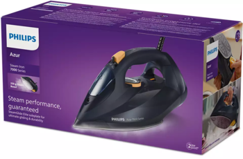PHILIPS 7000 sērijas Tvaika gludeklis, zila/dzeltena (DST7060/20)