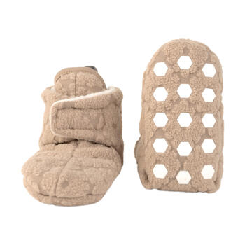 Lodger Slipper Folklore Fleece čībiņas, Beige, 12-18m (SL 630_12-18)