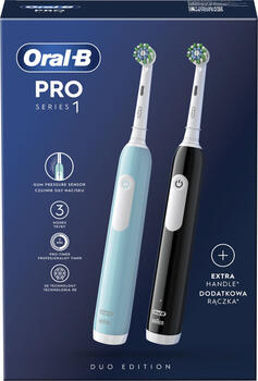 BRAUN el.zobu birste Pro Series 1, melna un zila (D 305.523.3H)