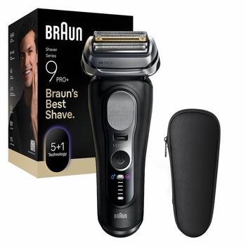 BRAUN bārdas skuveklis 9 Pro+, melns (9600s)