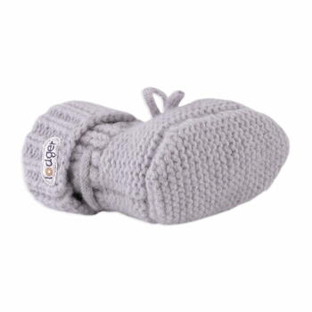 Lodger Slipper merino vilnas čībiņas, Stone, 0-6m (SLM 552_0-6)