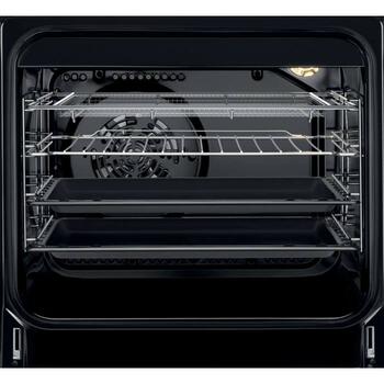 AEG keramiskā plīts, Steambake 6000. sērijas, nerūsējoša tērauda (CCB56490BM)