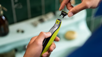 PHILIPS OneBlade 360 skuveklis sejai, zaļš un pelēks (QP2734/23)