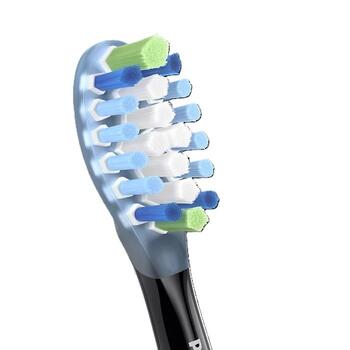 Sonicare C3 Premium Plaque Defence zobu birstes uzgaļi, komplektā 4 + 1 gab, melns (HX9045/88)