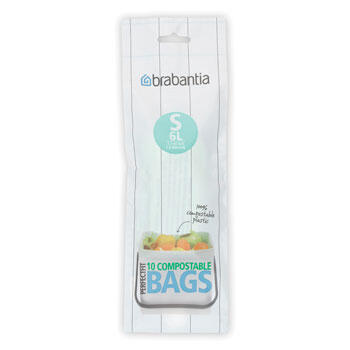 BRABANTIA atkritumu tvertņu maisiņi BIO, 6 l, (S) 10gb (419683)