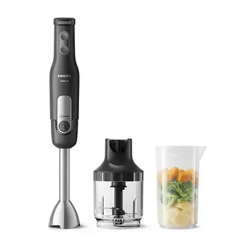 PHILIPS 3000. sērijas Rokas blenderis ar smalcinātāju, 1000W (HR2562/00)