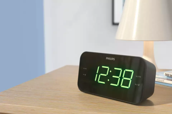 PHILIPS radio pulkstenis, melns (TAR3306/12)