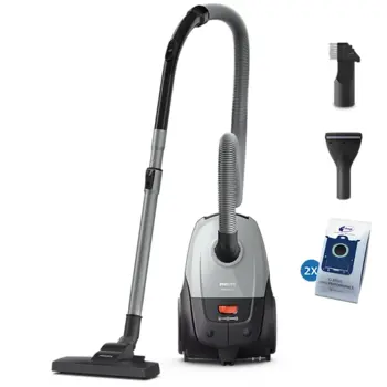 PHILIPS 2000. sērijas putekļsūcējs, 800 W, gaiši pelēks (XD2142/12)